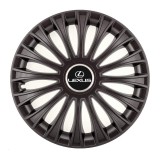 Cumpara ieftin Set 4 Capace Roti, potrivite jantelor de R14, pentru Lexus, model dino Negru, Autohelix MSA