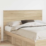 vidaXL Tăblie cap cu headboard Stejar Sonoma 150 cm Lemn compozit 887750