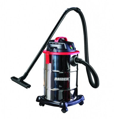 Aspirator industrial umed/uscat RD-WC07 Raider, 1200 W, 30 l, 4100 l/min, Argintiu foto