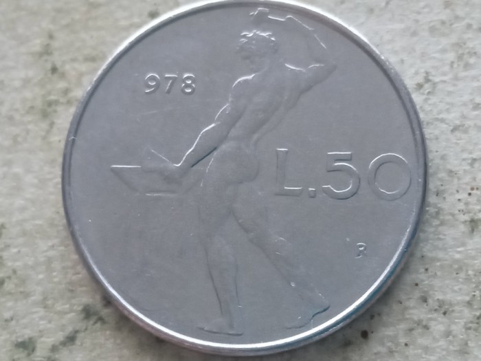 ITALIA-50 LIRE 1978