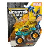 MONSTER JAM MARVEL CAMION GIGANT WOLVERINE SCARA 1 LA 64