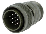Conector circular aluminiu 20, 14 pini