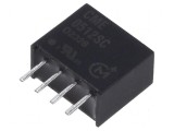Convertor DC/DC 0,75W 4,5-5,5V la 12VDC 63mA