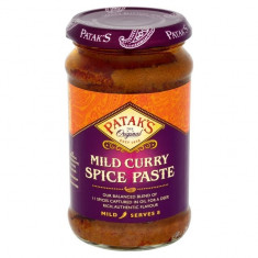 PATAK&amp;#039;S Mild Curry Spice Paste (Pasta pentru Curry Mediu) 283g foto