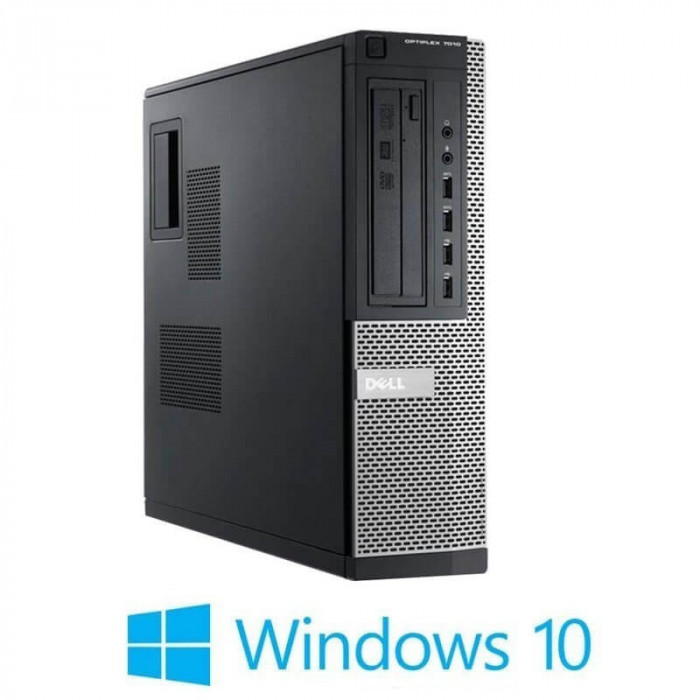 Calculatoare Dell OptiPlex 7010 DT, Quad Core i5-3470, Win 10 Home