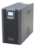 UPS GEMBIRD, Line Int. cu sinusoida pura cu management, mini tower, 2000VA/1600W, AVR, IEC x 4, 3 x baterie 12V/9Ah, display LCD, back-up 21 - 30 min.