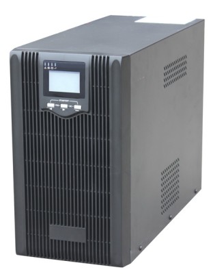 UPS GEMBIRD, Line Int. cu sinusoida pura cu management, mini tower, 2000VA/1600W, AVR, IEC x 4, 3 x baterie 12V/9Ah, display LCD, back-up 21 - 30 min. foto