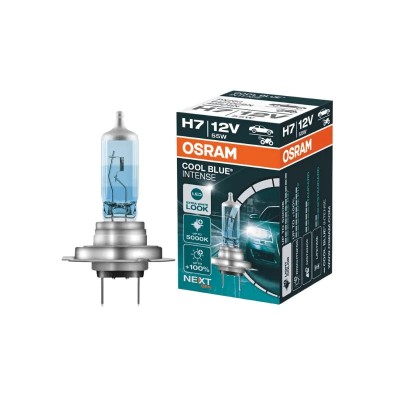 Bec auto far halogen Osram H7 Cool Blue Intense Next Generation +100 55w 12v 64210CBN foto