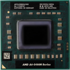 Procesor APU M3420DDX43GX AMD x4 A6-3400M (3420M) am3420ddx43gx Socket FS1 foto