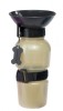 Sticla Apa Portabila Caini Pisici 500ml, Maro - Adapator Calatorie, Bol Inclus