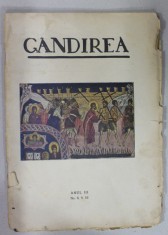 GANDIREA , REVISTA , ANUL III, NR. 8 , 9 , 10 , IANUARIE , 1924