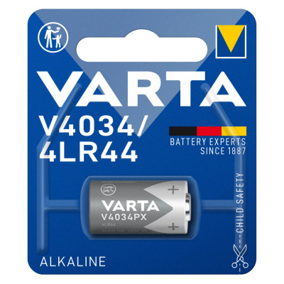 Baterie Alcalina 4LR44 476A 1.5V Varta Blister 1 foto