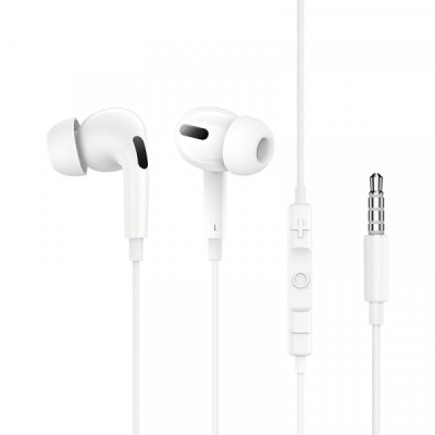 Handsfree 3.5mm Baseus Encok H18, Alb foto