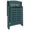 Sezlong, verde, plastic - 8