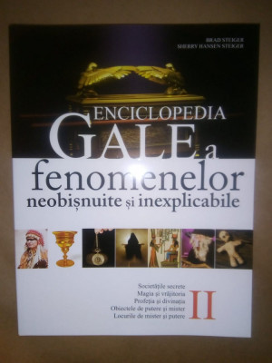 ENCICLOPEDIA GALE - VOL. II (SOCIETATI SECRETE, MAGIE, VRAJITORIE, PROFETIE) foto