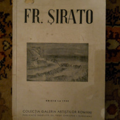 Albumul "Fr.Sirato",editia 1-a 1944,text Tudor Arghezi