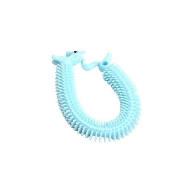 Jucarie senzoriala elastica flippy, fidget noodle, antistres, culori random