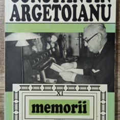 Memorii - Constantin Argetoianu// vol XI, 1998