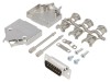 Conector D-Sub 15 Pini Tata Negru ENCITECH Montare pe Cablu Lipire Cod 6355-0006-02
