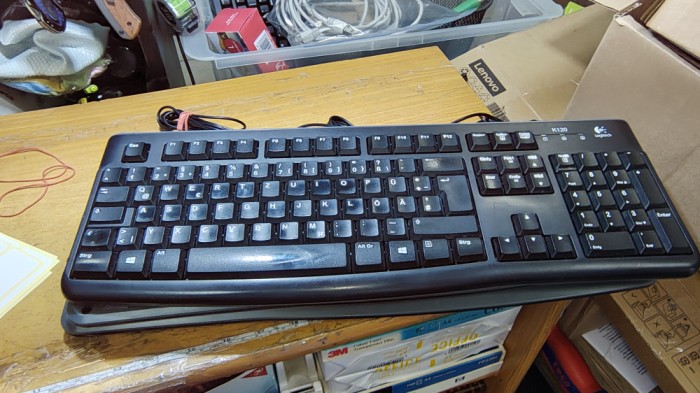 Tastatura PC Logitech K120 Usb german #A7350han