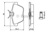 Set placute frana,frana disc ALFA ROMEO 156 Sportwagon (932) (2000 - 2006) BOSCH 0 986 494 020