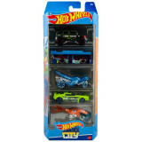 Set masinute Hot Wheels, City, HLY76, 1:64 (5 modele)