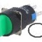 Comutator rotativ, 3 pozitii, ONPOW - LAS1-AY-22X/31/G/12V