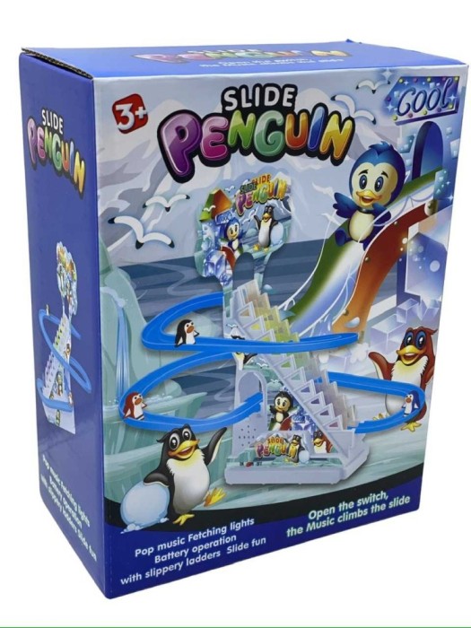 Tobogan pinguin cu sunet si lumini
