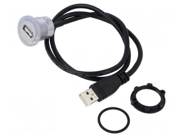 Cablu-adaptor USB A la USB A 2.0 0,6m