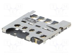 Conector Micro SIM push-pull SMT 6 PIN ATTEND