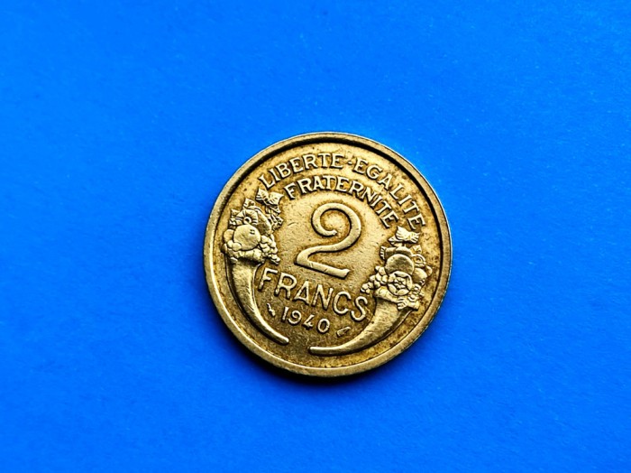 2 Francs 1940 Franta-stare buna!