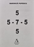 5-7-5 - Marinica Popescu, Sakura, 2000, 100 pagini, Brosata - Poezie Romaneasca