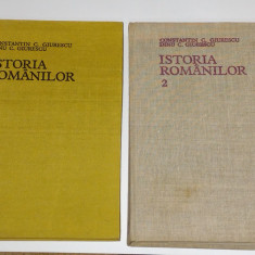 CONSTANTIN C.GIURESCU \ DINU C.GIURESCU - ISTORIA ROMANILOR Vol.1.2.