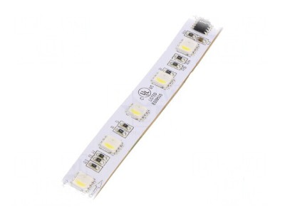 Bandă LED RGBW 5050 LED/m 12mm PCB albe IP20 120&amp;deg; 19,2W/m - Lumină ambientală LED RGBW foto