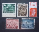 Set timbre Germania Generalgouvernement Lublin Cehoslovacia Insurectia Slovaca SNP Hitler - A228