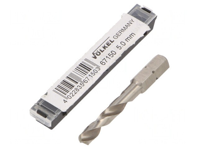 Burghiu Metal 5mm 50mm 26mm