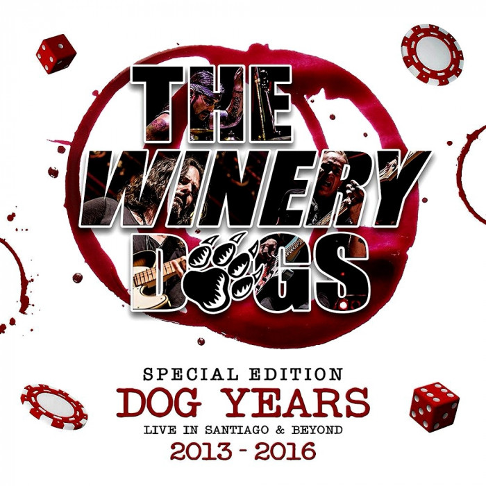 Winery Dogs Dog Years Live In Santiago Beyond 20132016 (bd+dvd+3cd)