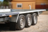 Remorci Martz BAU pentru utilaje de la 1,8 t p&acirc;nă la 3,5 t, 1 - 3 axe