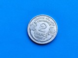 2 Francs 1947 Franta-stare buna, Europa, Aluminiu