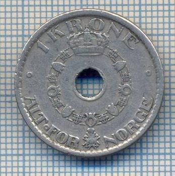 AX 336 MONEDA - NORVEGIA - 1 KRONE -ANUL 1946 -STAREA CARE SE VEDE