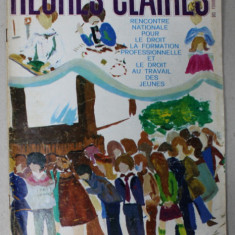 HEURES CLAIRES , MENSUEL PUBLIE PAR L 'UNION DES FEMMES FRANCAISES , No. 57 , 1969, MODA , SPECTACOLE , MONDENITATI