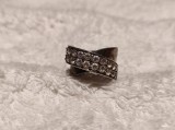 Argint INEL ornat SPLENDID cu ZIRCONII stare IMPECABILA de efect ELEGANT superb UNIC