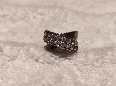 argint INEL ornat SPLENDID cu ZIRCONII stare IMPECABILA de efect ELEGANT superb UNIC foto