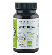 Green Detox (500mg) supliment alimentar bio, 120 tablete (60g) foto