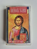 Casetă audio Meteora Sacra - Byzantines Hymnes (Mănăstirea Marele Meteor) + bonu siconita mica de hartie, din Grecia