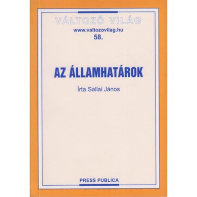 Az &amp;aacute;llamhat&amp;aacute;rok - Dr. Sallai J&amp;aacute;nos foto