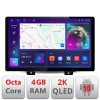 Navigatie dedicata Jeep Wrangler 2018- N-WRANGLER Edonav ecran 13&quot; 2K 8 si 128 Android Waze USB Navigatie 4G 360 Toslink Youtube R CarStore Technology