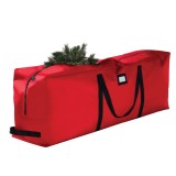 Geanta pentru depozitarea bradului artificial de pana la 240 cm,material rezistent din poliester si PP,fermoar lung pentru acces usor,manere solide