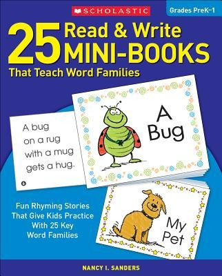 25 Read &amp;amp; Write Mini-Books: That Teach Word Families foto
