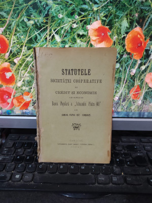 Statutele Societăței Cooperative de Credit și Economie Banca populară a Săteanului Piatra Olt, comuna Piatra Olt, jud. Romanați, Caracal 1904, 013 foto